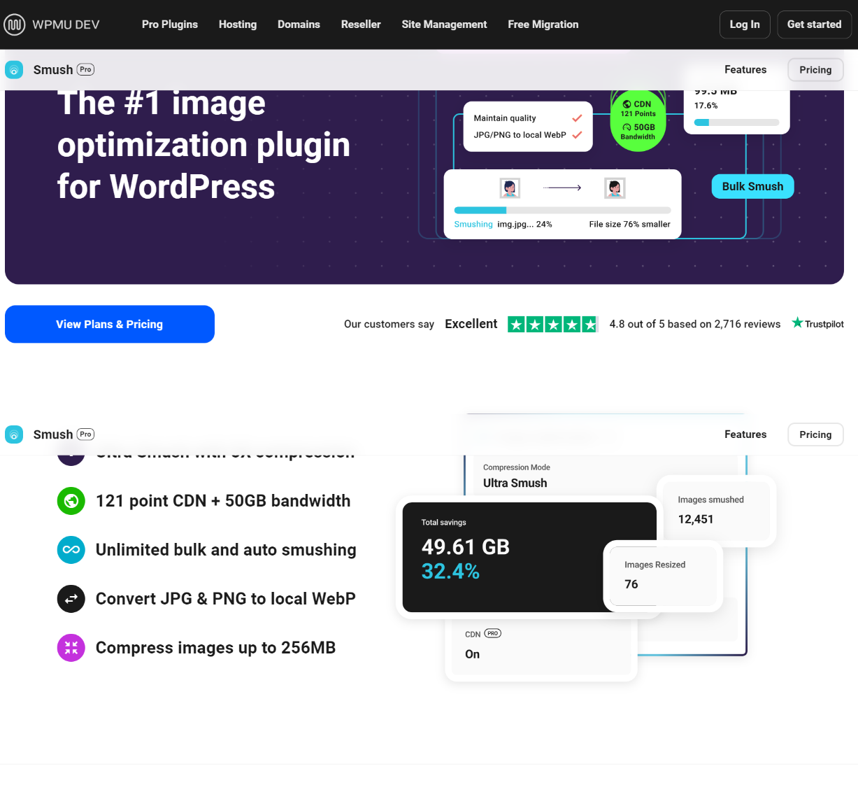 Wp-smush Page